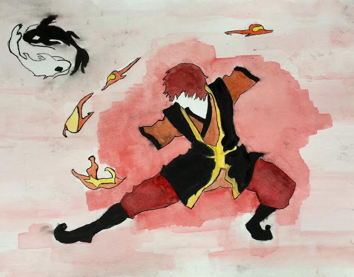 Painting of Zuko from ALTA